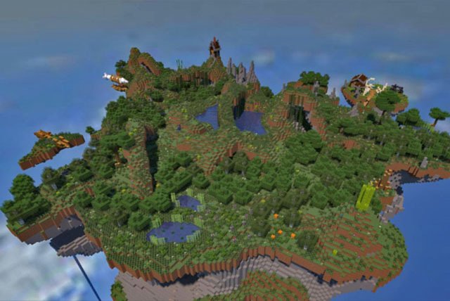 minecraft生存地圖由夢想之都工作室製作